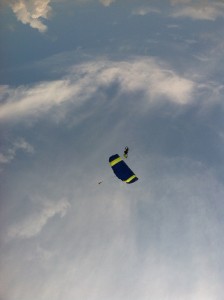 13 Annette coming down             